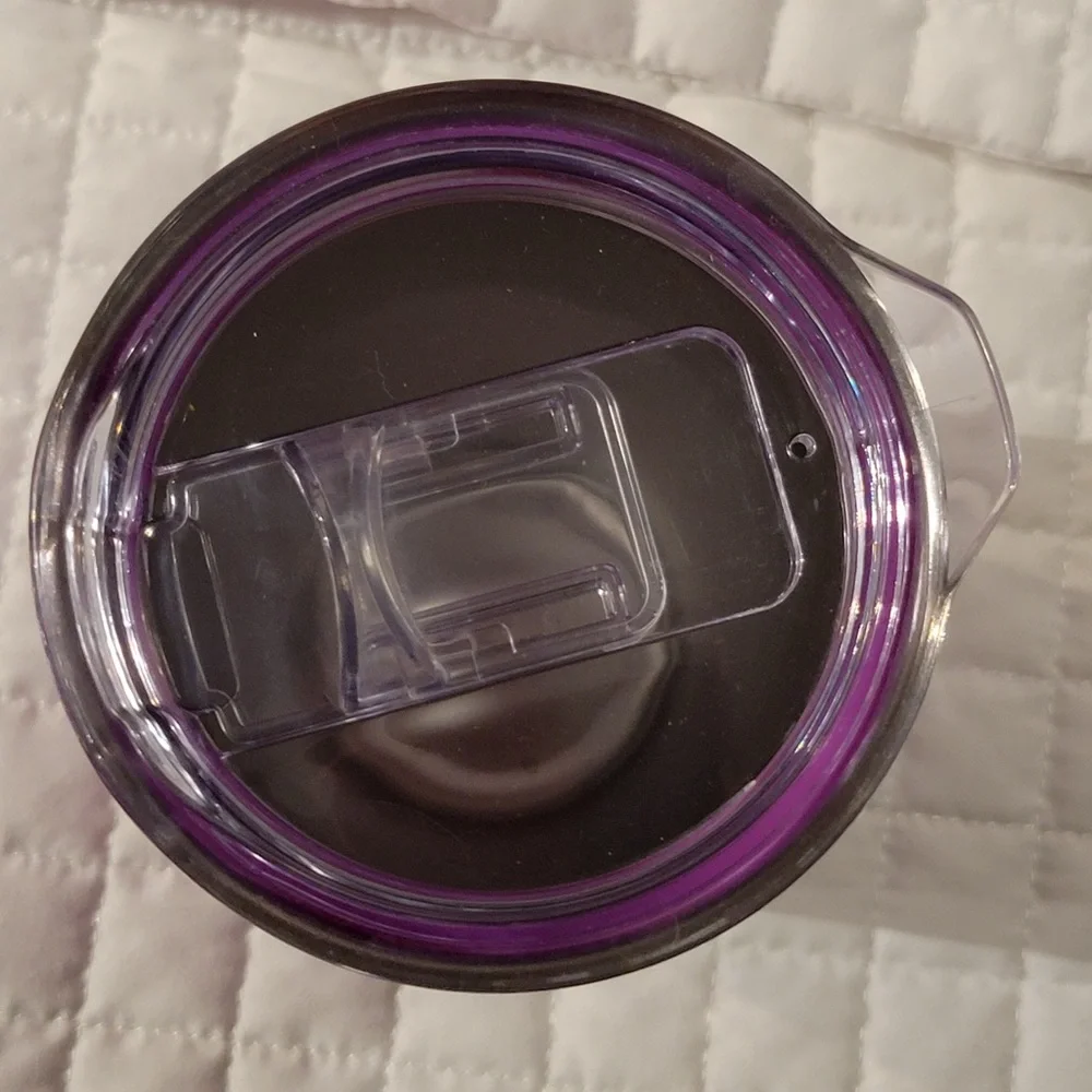 Apple Employee Exclusive Purple Stainless Steel 20oz‎ Tumbler Apple Logo Techie